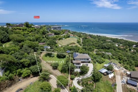 Ocean view lot in gated community Tamarindo